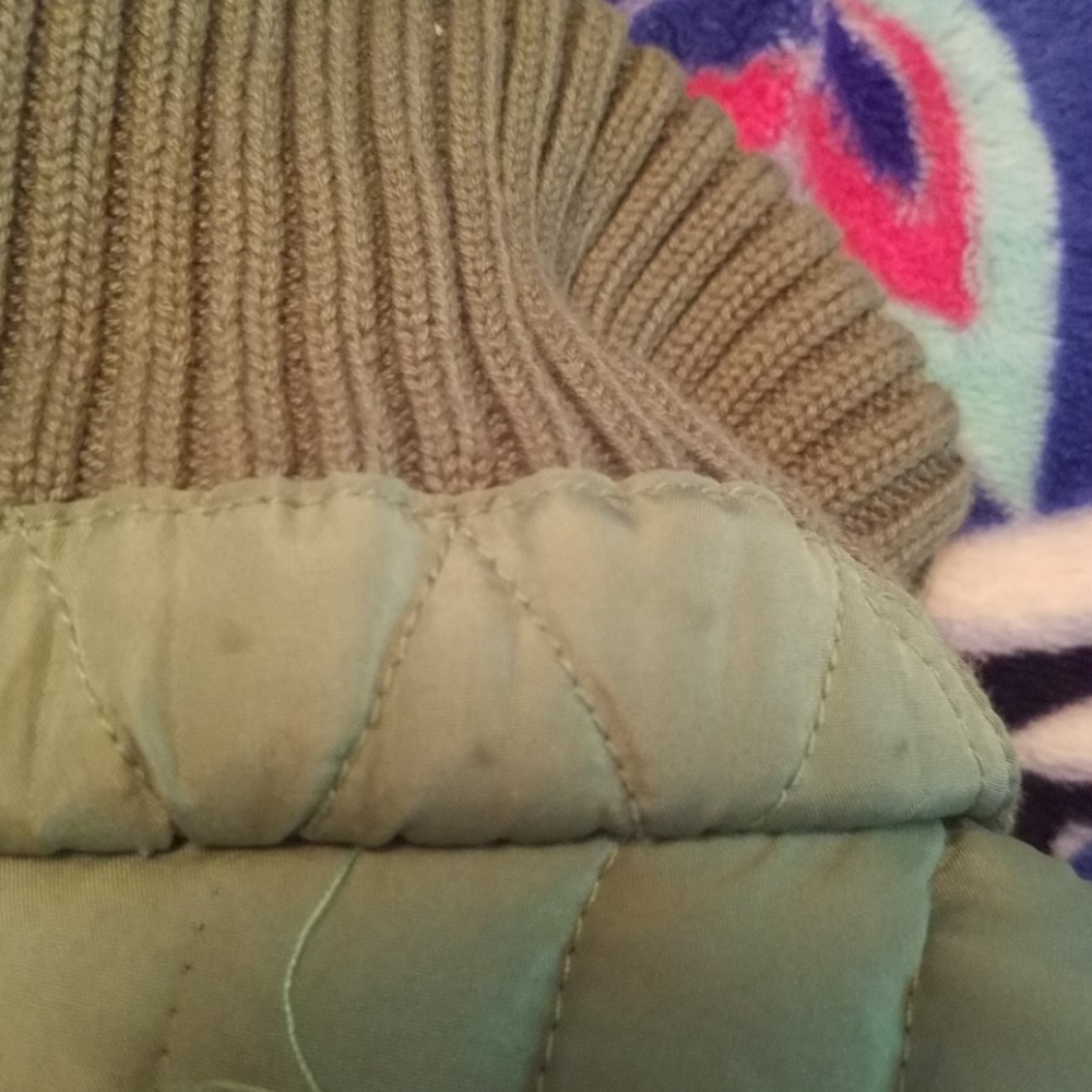 E. Studio Thin Style Puffer Coat, sz Large - Picture 6 of 6